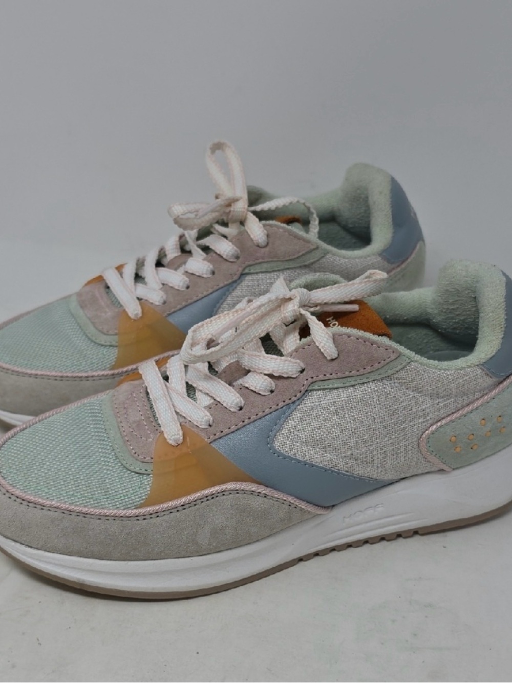 Hoff Women's (7.5 M) Pastel Multi-Tone Athletic Sneakers